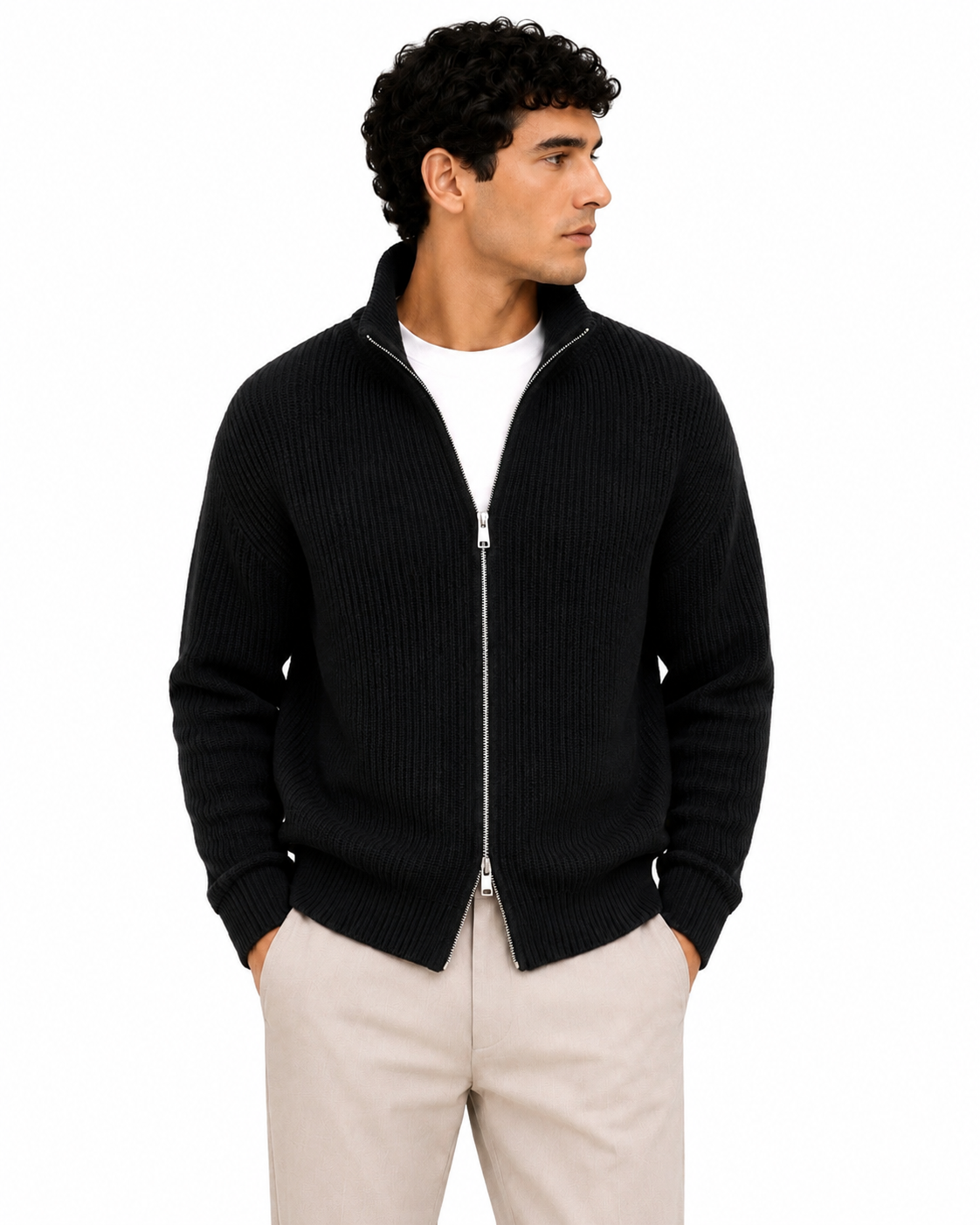 Xevanti Ribbed Cardigan