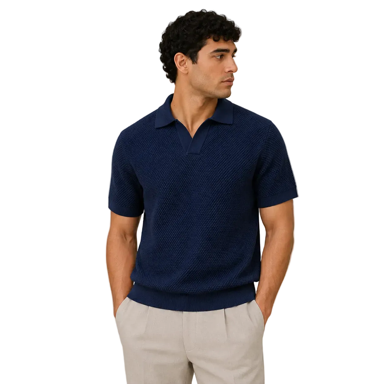 Xevanti Knitted Polo